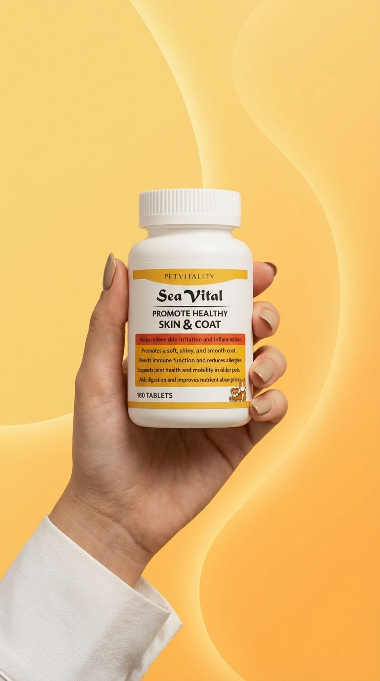 SeaVital Pet Supplements Dog Skin & Fur Support
